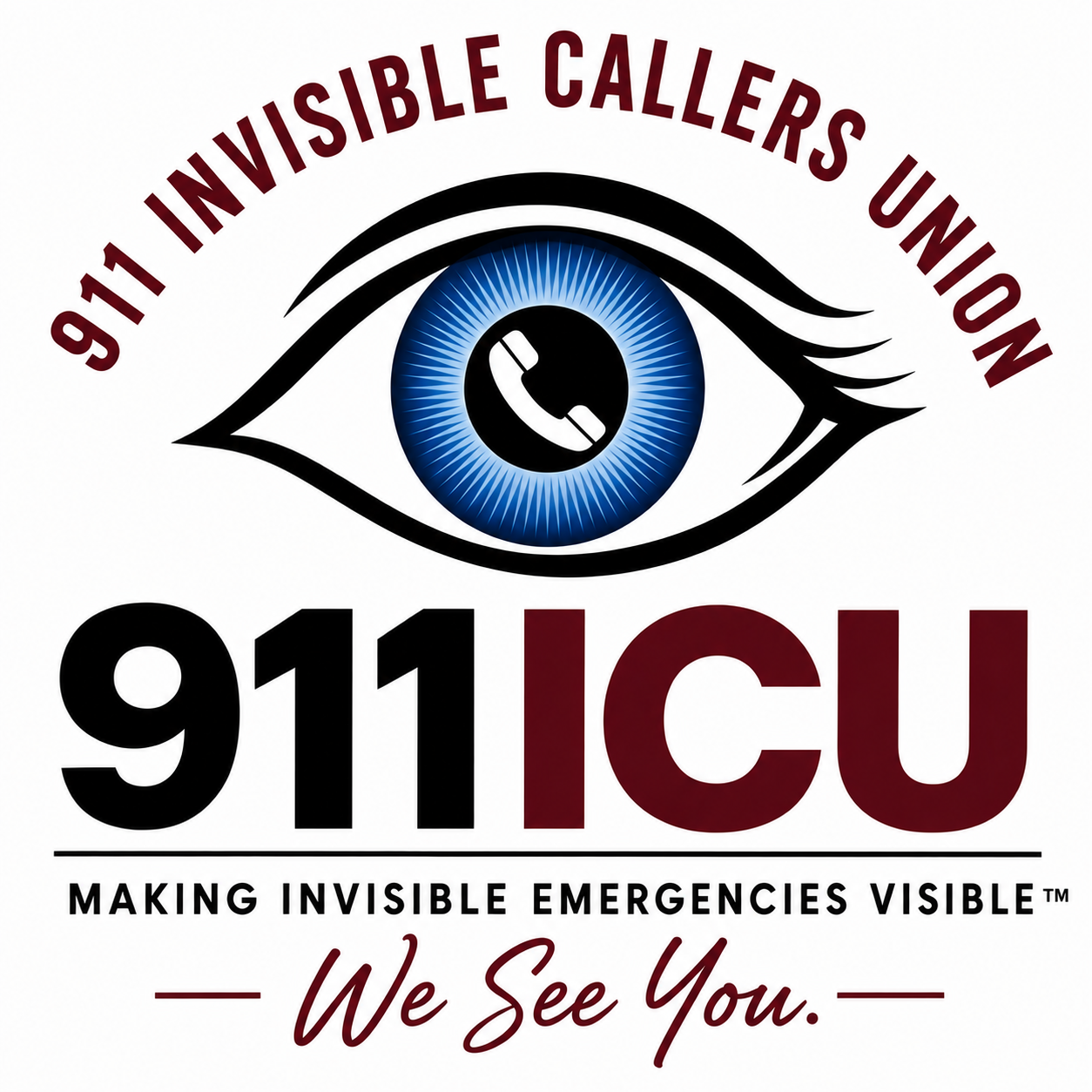 911 Invisible Callers Union — 911ICU, We See You