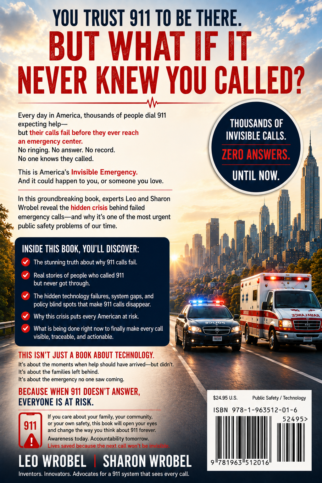 Back cover of America's Invisible Emergency